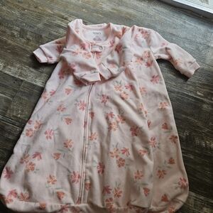 Carter's Soft Pink Floral Sleep Sack